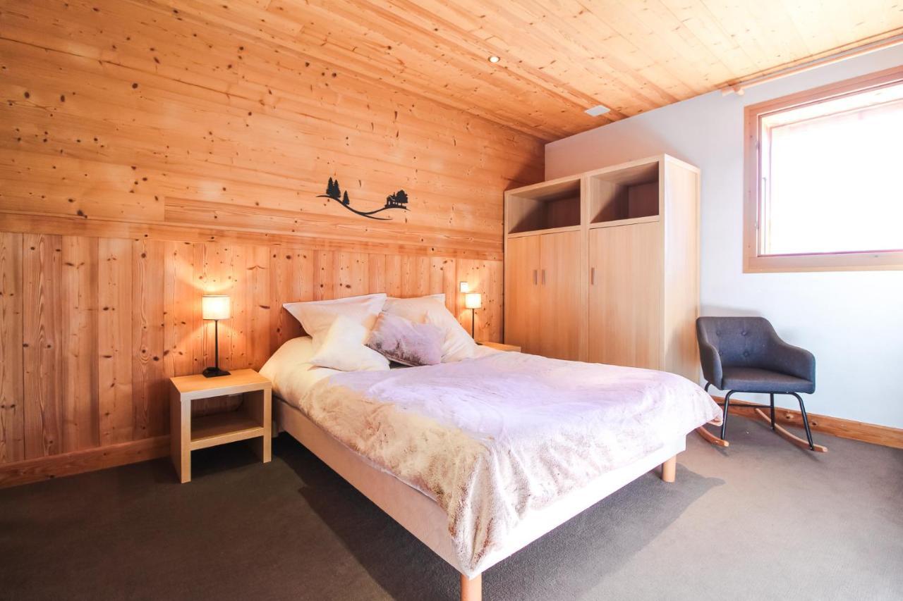 Vue Panoramique Sur Les Montagnes Plein Sud - T2 Skis Aux Pieds, Piscine & Spa Flaine Exterior foto